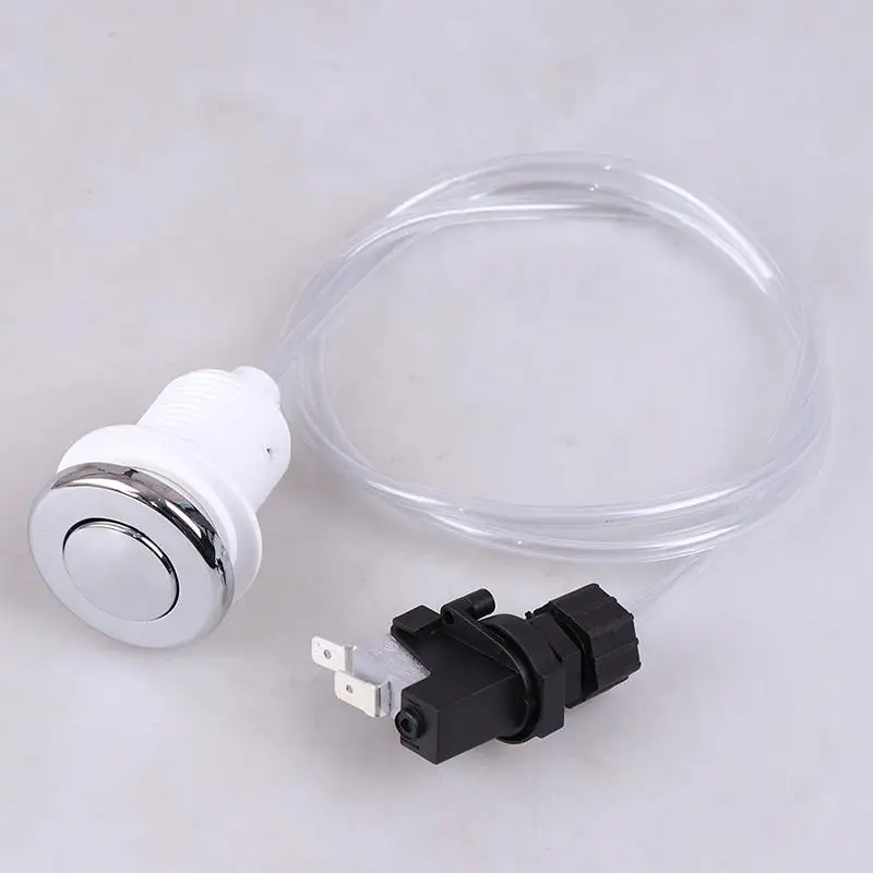 16A Push Air Button Switch Food Waste Disposal Bathtub Massage Chair Switch High Quality !