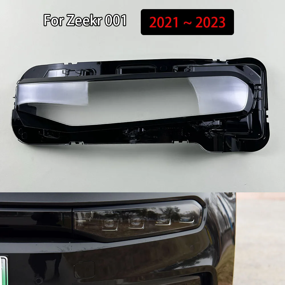 

Headlight Transparent Cover Lampshade Head Lamp Headlamp Shell Lens Plexiglass For Zeekr 001 2021 2022 2023