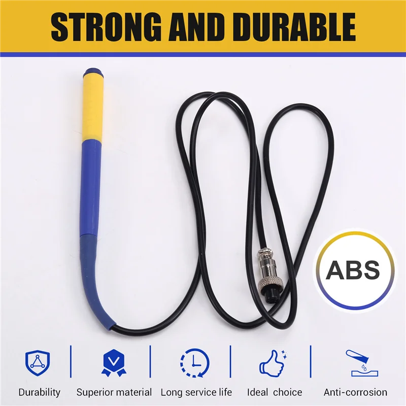 

A24F-T12 Ручка паяльной станции Сменная ручка паяльной станции 5-обскурная высокотемпературная паяльная ручка в сборе