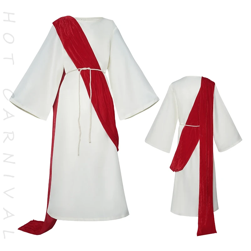 Costumes de Cosplay de missionnaires médiévaux, rois grecs romains anciens, Costumes de scène d'halloween pour jeux de rôle, vêtements du monde