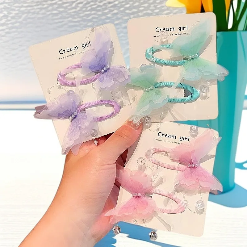 

Children's Princess Butterfly Hair Clip, Hair Clip, Girl Simulation Butterfly, Hair Accessories, Accessories
