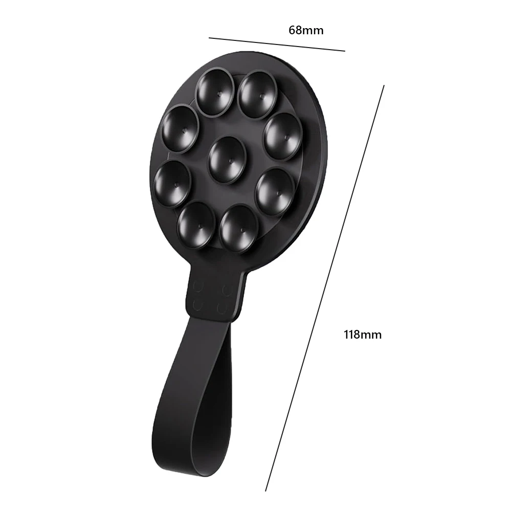 Suporte para telefone com ventosa magnética, estojo de silicone, suporte para vídeos e selfies do TikTok, iPhone 15 Pro