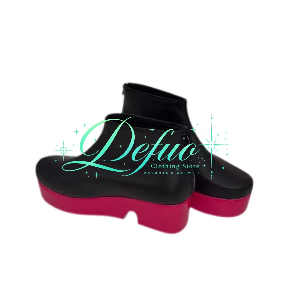 Nilah Maid Style Cosplay Boots Character Footwear Fantasy Game Inspired Shoes for Convention Performance