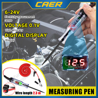 6V 12V 24V Car Truck Voltage Circuit Tester Auto Car Diagnostic Probe Test Pen Light Bulb Electric Measuring Pen Repair Tools