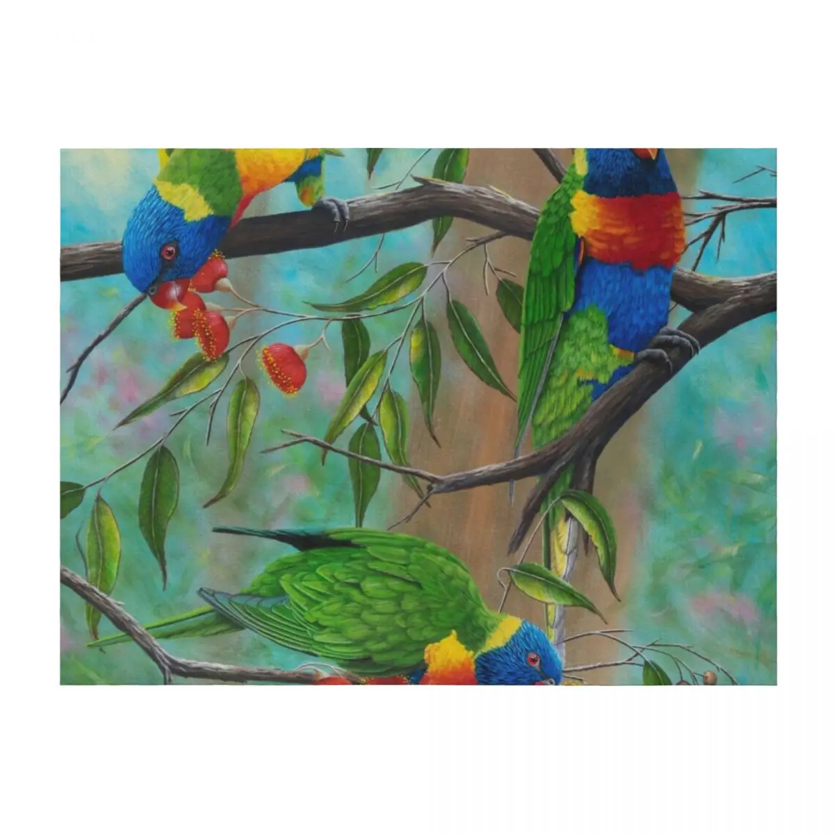 

Sunday lunch in the Dandenongs 1 Throw Blanket Moving Plaid Decorative Sofas Decorative Throw Blankets