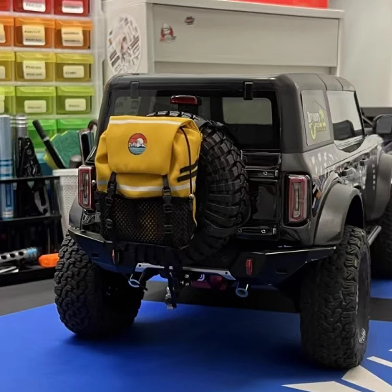 Neue 1/10 RC Simulation Klettern Auto Dekoration Simulation Rucksack Stimmung Stück SCX10 90046 TRX4 D90 KM2 Allgemeine