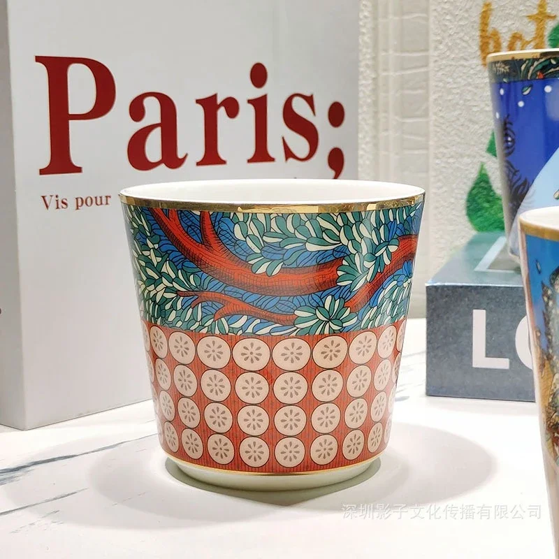 Exquisite Bone China Mug Tea Cup Coffee Cup Premium Tableware Great Gift for Birthday Wedding and Housewarming Home Use