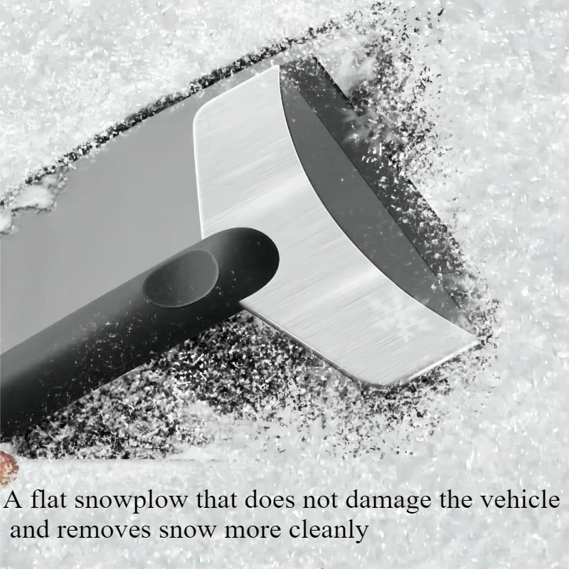 1pc Car snow removal ice breaking window glass snow scraper winter supplies snow cleaning tools car winter accessories