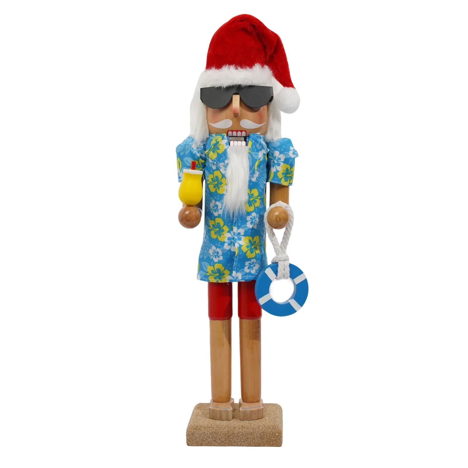 Weihnachts-Nussknacker-Figur, das perfekte Geschenk für jeden Anlass, handgefertigte Holzdekoration zur Verbesserung Ihrer Feiertagsatmosphäre