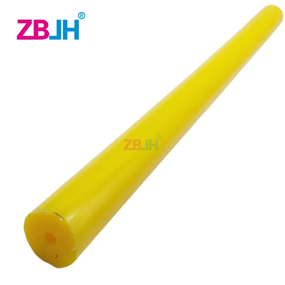 O.D.20mm 60mm I.D.8mm الملونة الجوف PU قضيب المطاط الربيع بار البولي يوريثين مطاطا المطاط العصي 50 سنتيمتر أحمر أصفر أزرق أسود