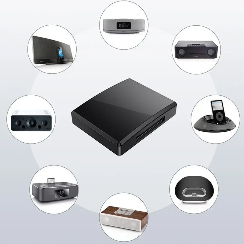 Versión actualizada Bluetooth 5,4 receptor de Audio A2DP música Mini adaptador inalámbrico para IPhone IPod Jack altavoz analógico