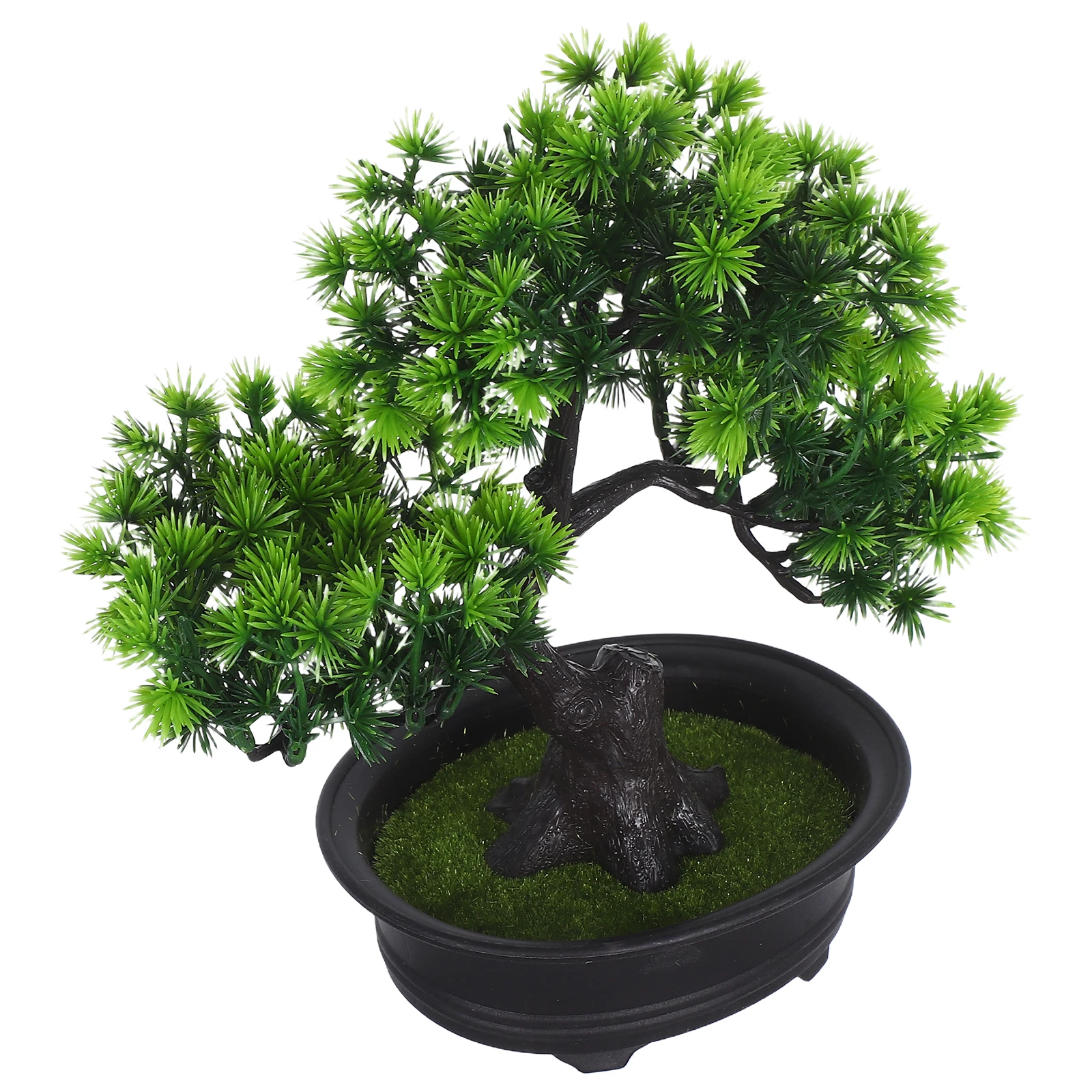 

Green Plants Simulated Welcoming Pine Bonsai Fake Plastic Simulation Welcome Decorations