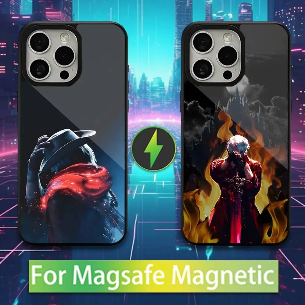 

Game D-Dante D-Devil Hot Phone Case For iPhone 16,15,17,14,13,12,11,Pro,Max,Plus,Mini,Magsafe,Magnetic Wireless Charging Case