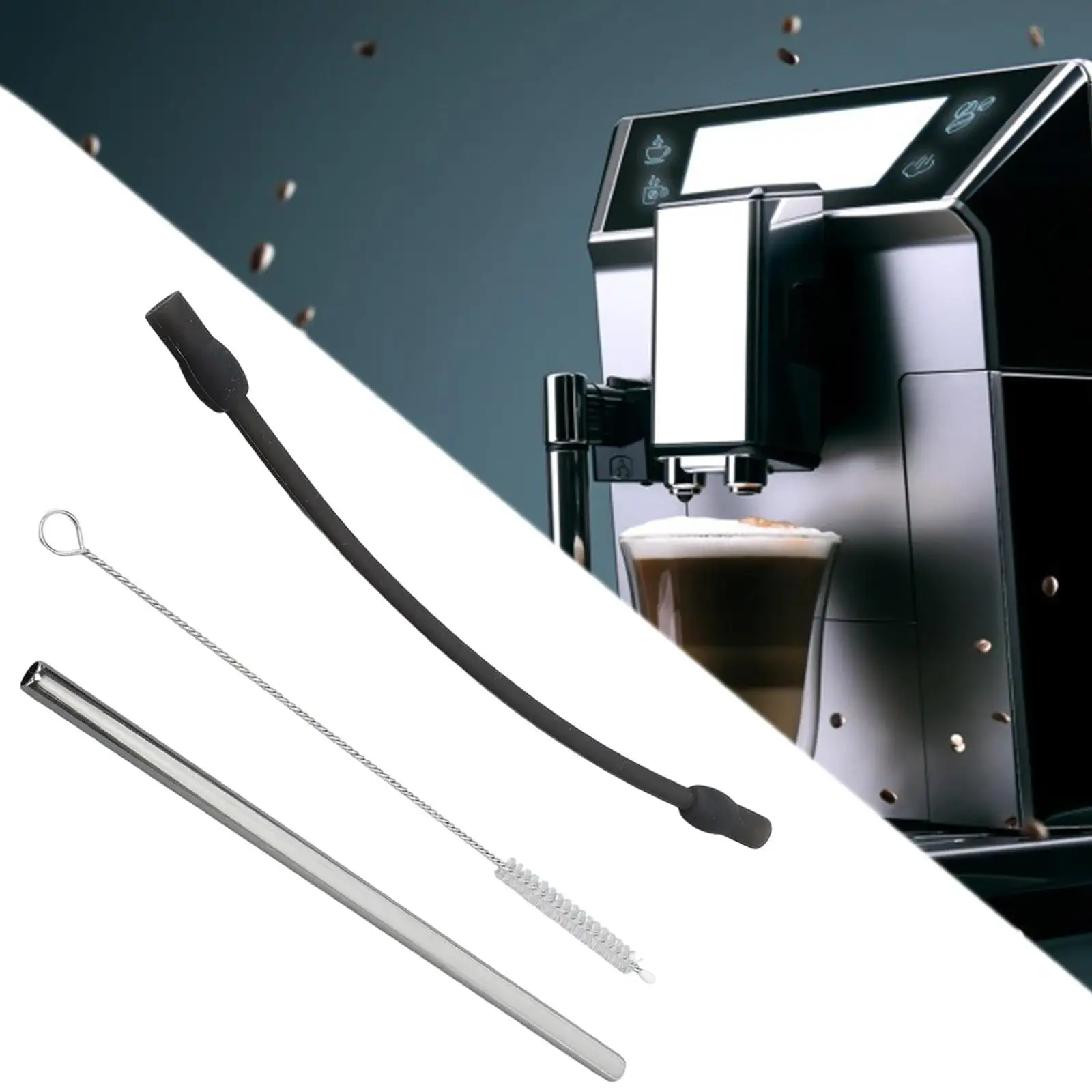 3x ملحقات ماكينة القهوة الأوتوماتيكية قطع غيار أنبوب ماكينة القهوة صغيرة