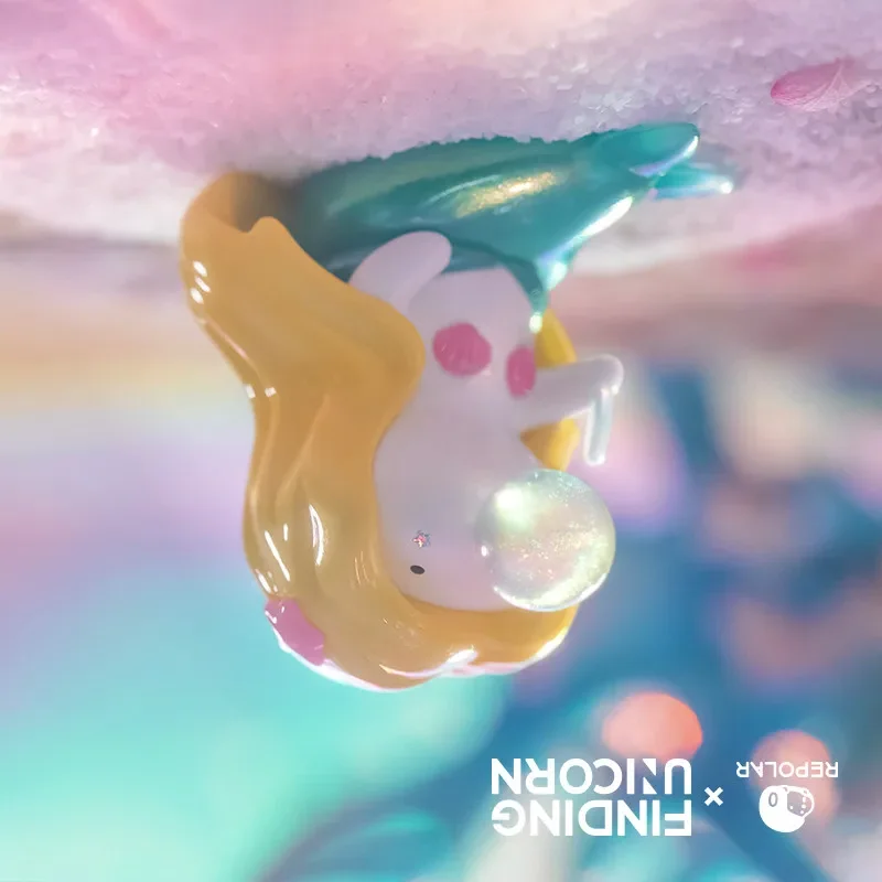 Finding Unicorn REPOLAR Marine Creature Series Blind Box Original Toys Guess Bag Mystery Box Doll Anime Figure Ornament