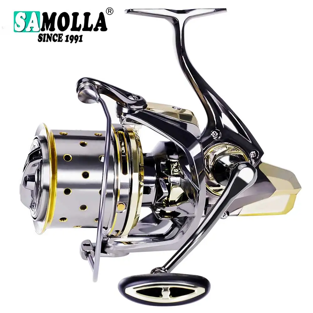 

Full Metal Fishing Reel Freshwater Spinning Coil Saltwater Carp 16+1BB Max Drag 25kg Peche De La Carpe Moulinet Peche