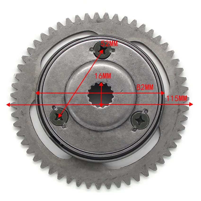 

Moto One Way Starter Clutch For Yamaha YFM125 YFM125GH YFA-1 YFA125 XC125 50M-15570-00 50M-15570-01 5NS-E5570-00 4KL-15570-00