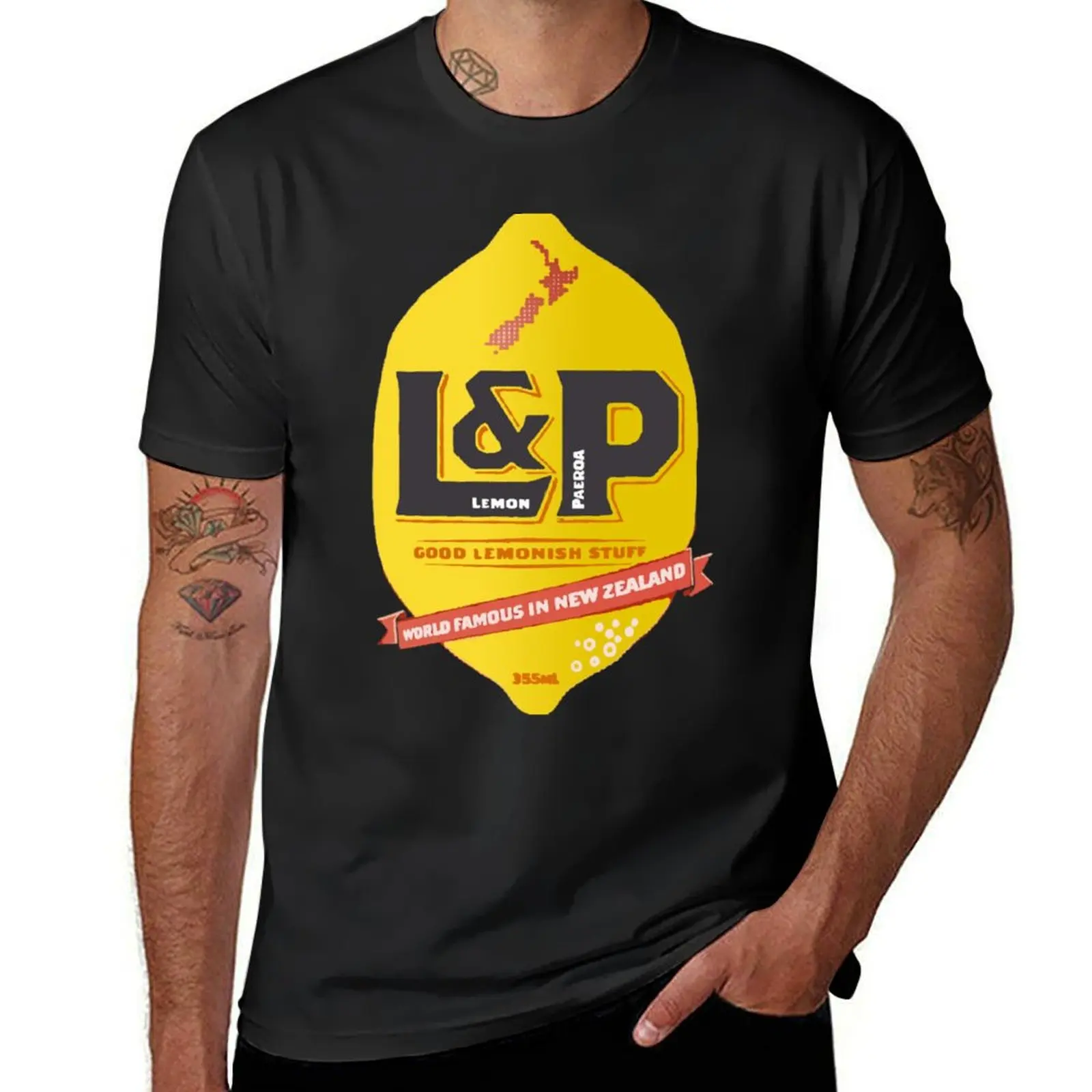 

Lemon And Paeroa New Zealand Drink design T-Shirt shirts graphic tee vintage anime shirt new gifts and t-shirts mens fashion