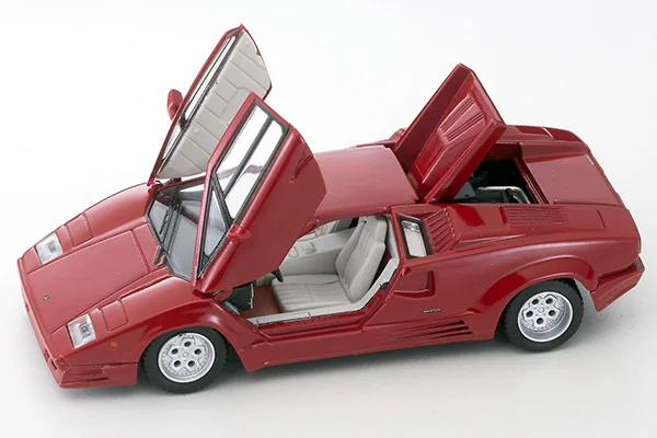 Tomytec Tomica TLV Countach 25th Anniversary Red Limited Edition Simulation Alloy Static Car Model Toy Gift