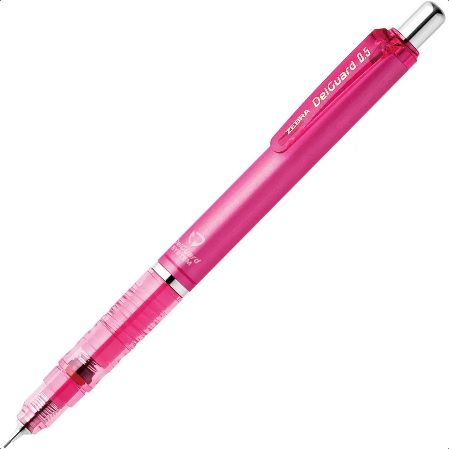 

DelGuard 0.5mm Lead Mechanical Pencil Pink Body PMA85P