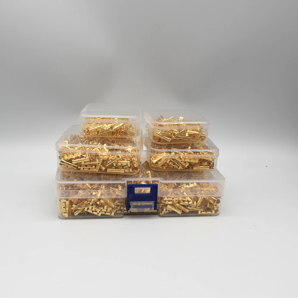 50/100/200/1000pcs 453 U-shaped 0.3-1.5mm2 wiring tab cold inserts connectors cold terminal small teeth fascia terminal