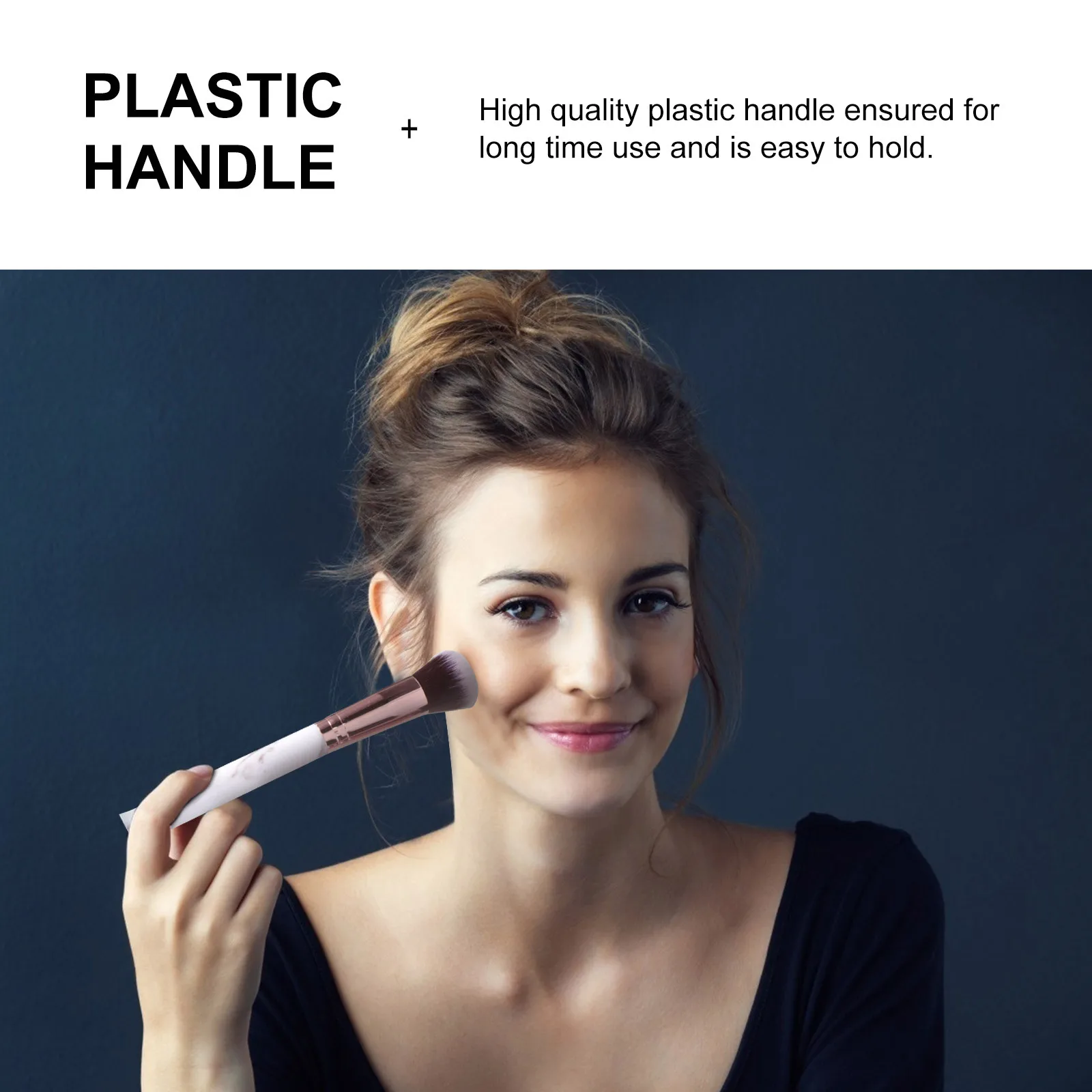 

15Pcs Marble Makeup Brush Set Nylon Bristles High Quality Plastic Handle Professional Cosmetics Brush for Women