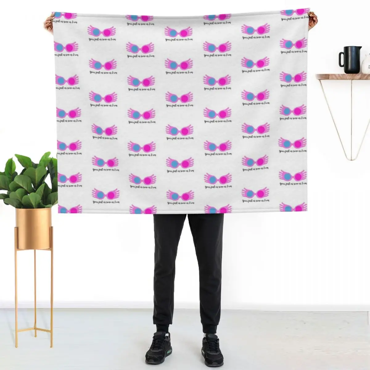 Luna Lovegood spectrespecs and quote Throw Blanket Beautifuls heavy to sleep For Sofa Thin Single Retros for babies Blankets