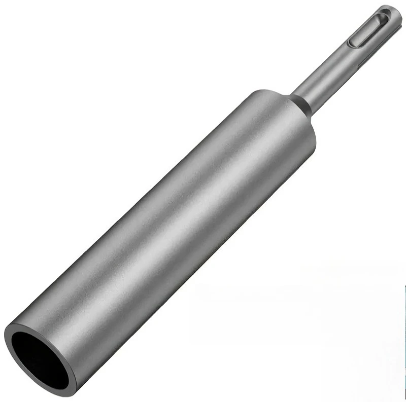 Durable Ground Rod Driver Earth M12 Heavy Duty Durable Hardened Steel for Bit Driver Rotary Stake Hammer Drill Power Tool