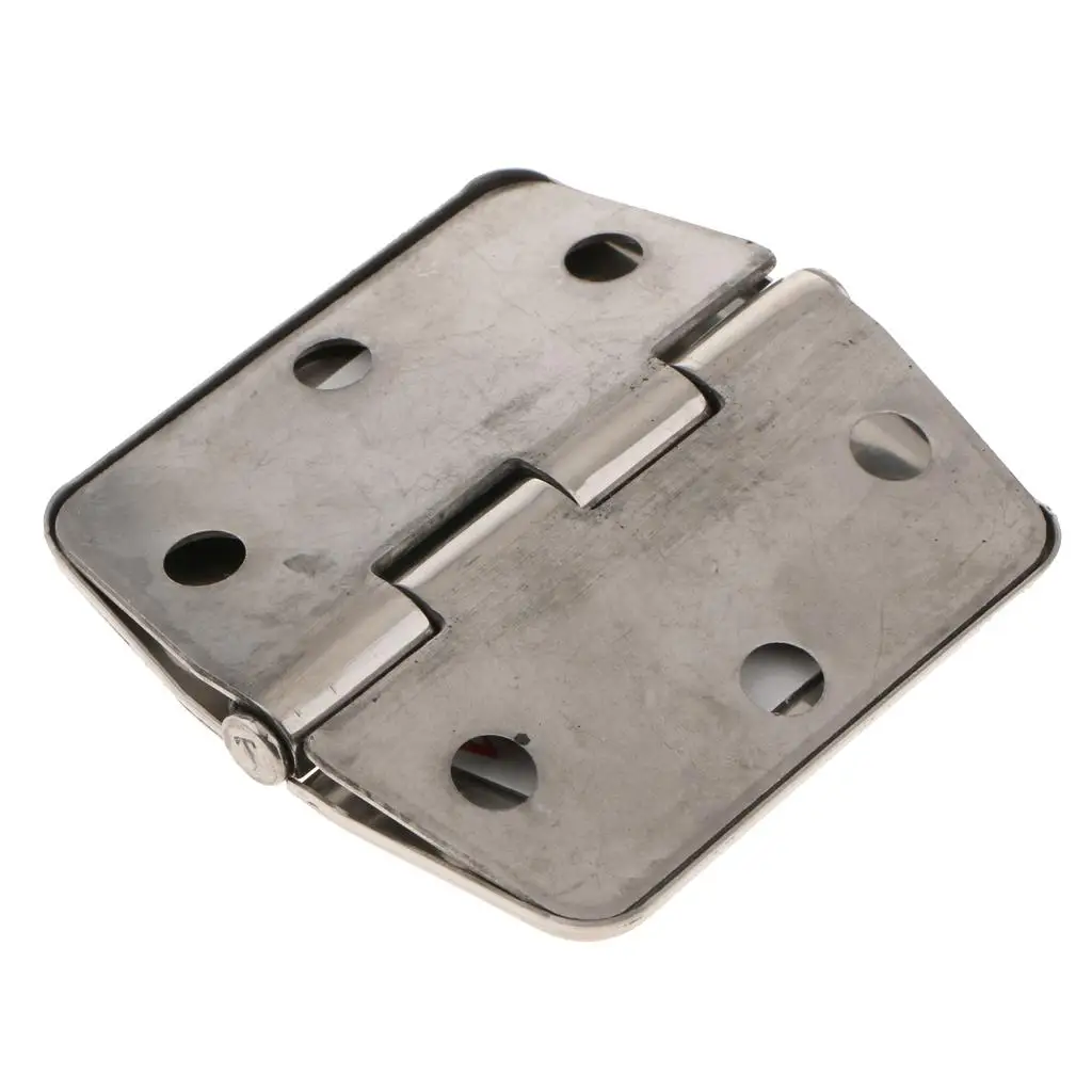 Stainless Steel 316 Door Hinge with Cover Ball Bearing Butt Hinge for Boat Marine Hatch Locker Deck Durable Hardware