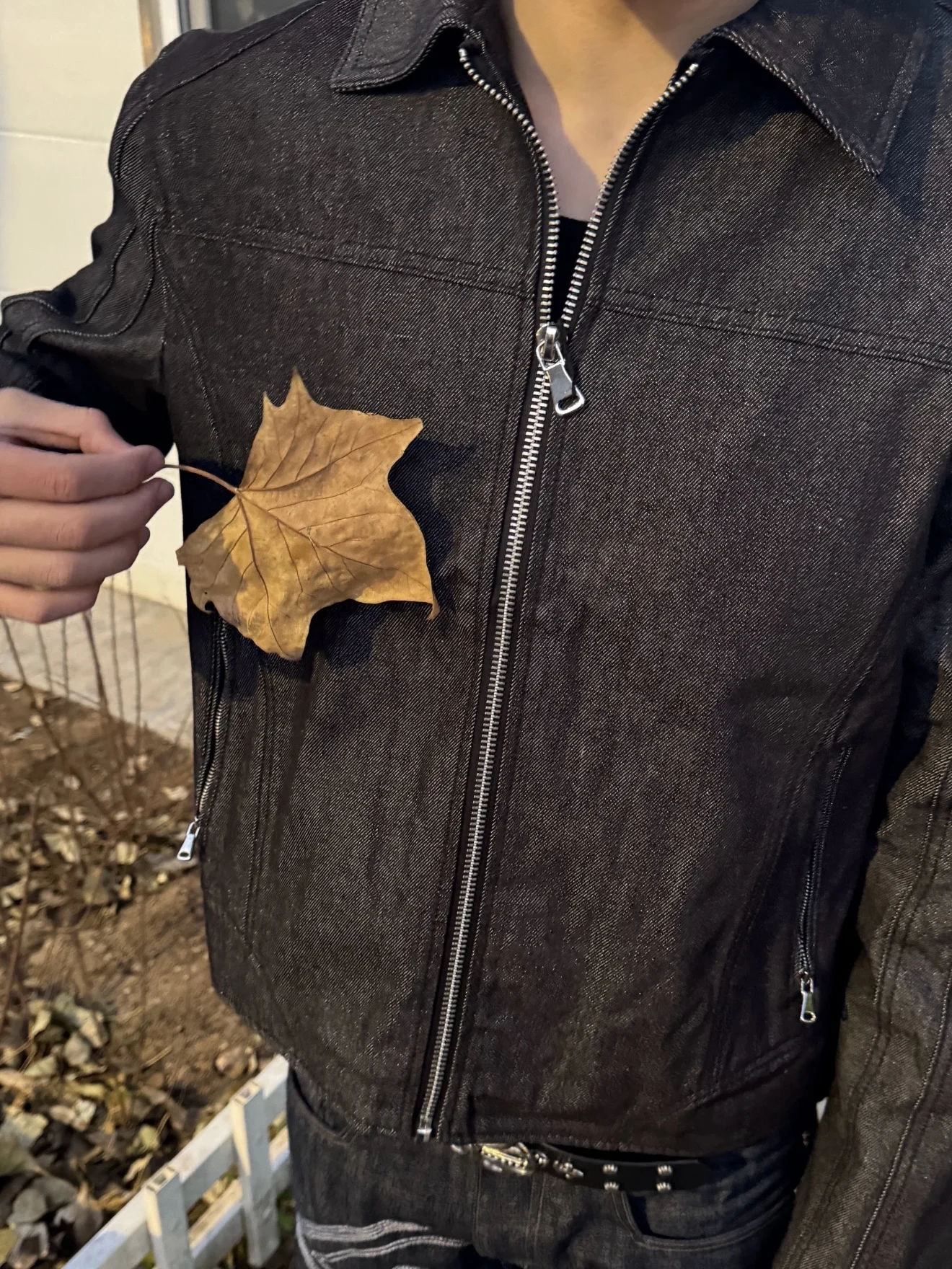 Classic American Style Men's S - đánh giá và giá Patchwork Jean Jacket