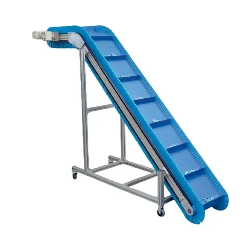 Small Power Stainless Steel Rubber Conveyor Belt Systems Industrial Incline Belt Conveyor Machine Belt Conveyors