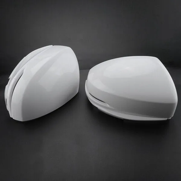 11-Car Exterior Rearview Door Mirror Cover for HONDA FIT JAZZ GK5 2014-2019 CITY GM6 Side Mirror Housing with Lamp