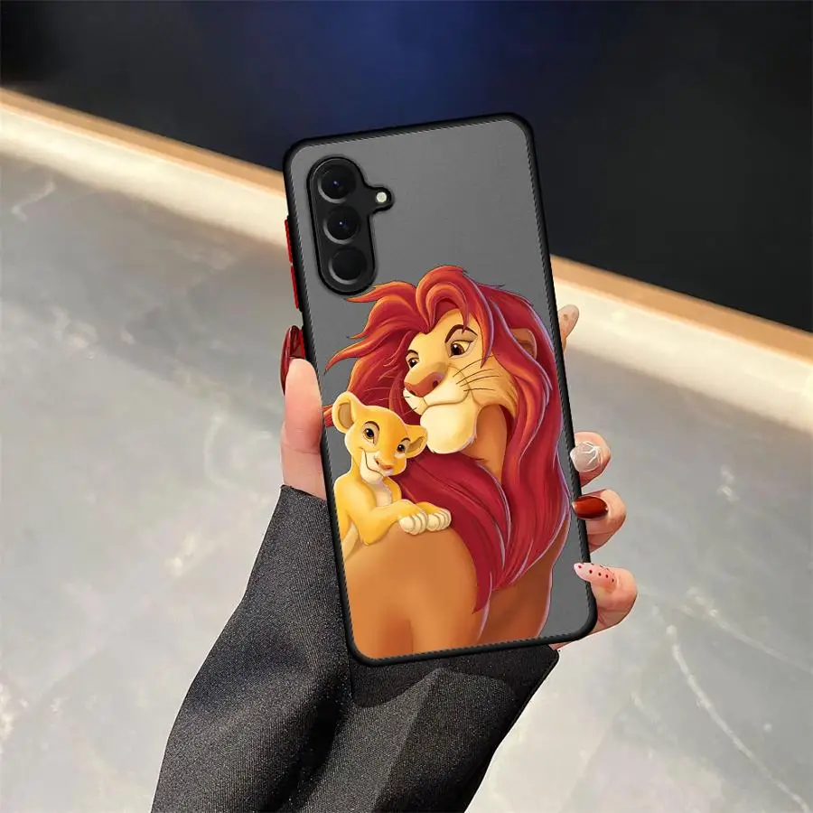 Lion King Soft Cover Case for Samsung Galaxy A22 A72 A56 A31 A21 A23 A52 A71 A25 A26 A32 A73 A36 #1