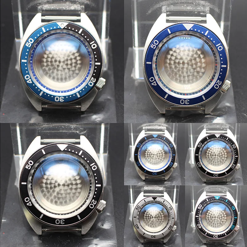 

41mm Sterile Watch Case With Sapphire Crystal For Nh34 Nh35 Nh36 Nh38 Movement NH35 Watch Accessory 28.5mmDial Modified Abalone