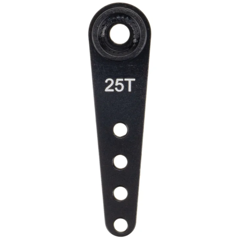 B78B-40PCS 37Mm 25T Metal Extension Steering Servo Arm Horn For RC Car Crawler Parts,Black