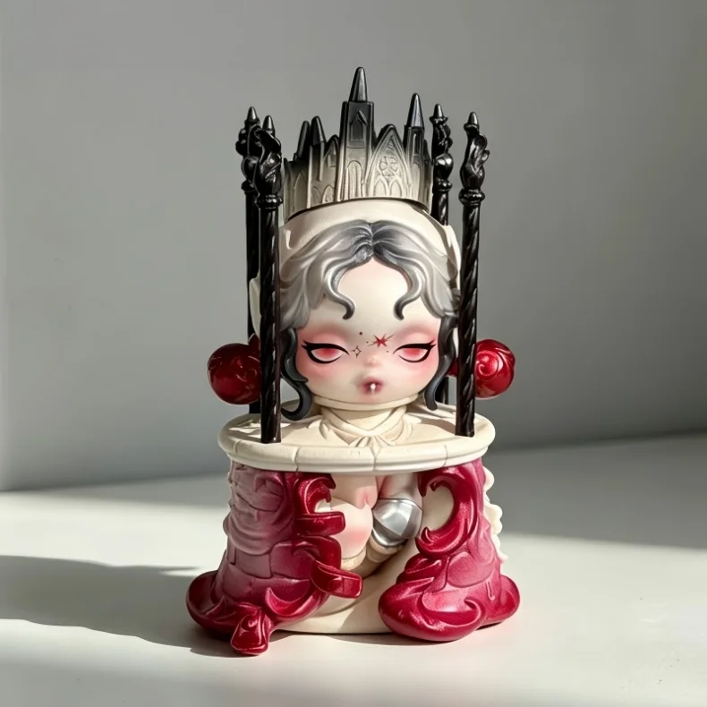 Echte POPMART SKULLPANDA The Forging Hour Serie Figur Blind Box Niedliches Dekoratives Ornament Modell Spielzeug Überraschungsgeschenk für Art Toys – Detail 3