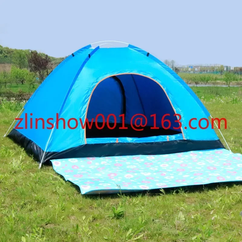 2 to 4 person waterproof family Tent outdoor camp/camping tent with Removable Rainfly