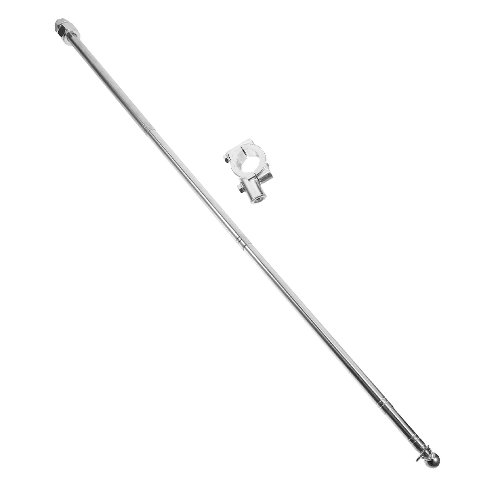 

Telescopic Flagpole Bracket Motorcycle St Clipon Holder Metal Mounting Base Durable Steel Material Easy Installation Versatile