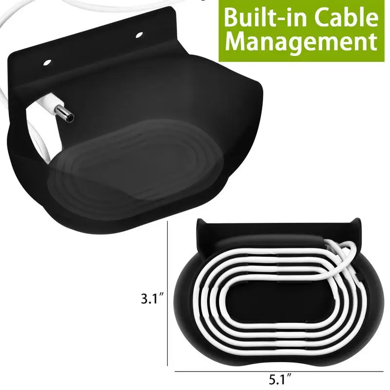 Wall Mount Stand For Google Nest Audio Smart Speaker Sound Box Holder Support Bracket Builtsin Cable Manager Speaker Accessories image 6