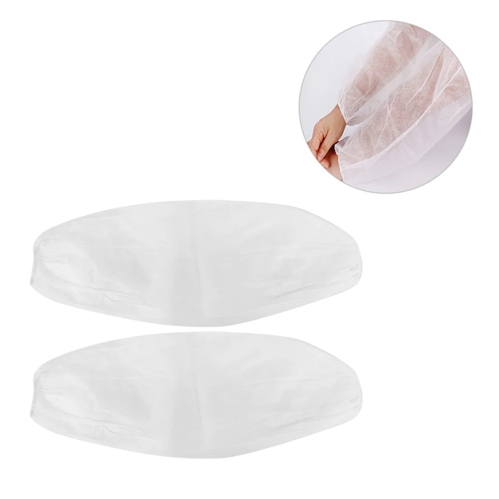 

100 PCS Dust Sleeve Breathable Sleeves Cleaning Kitchen Arm Protector Throwaway Oilproof Convenient Dustproof