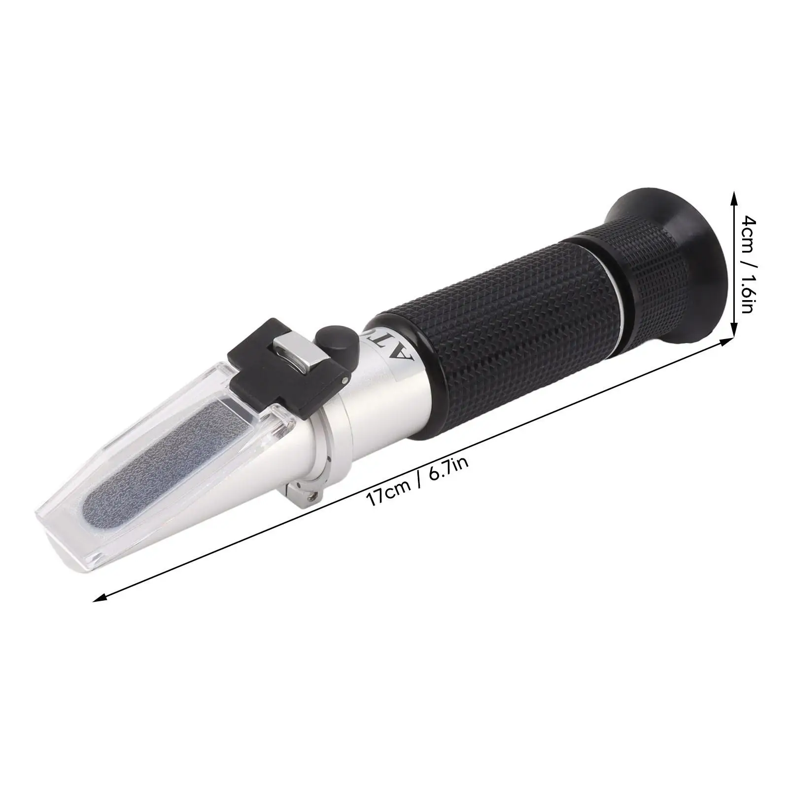 Aluminum Refractometer with Automatic Temperature Compensation - Accurate for sugar Content & Specific