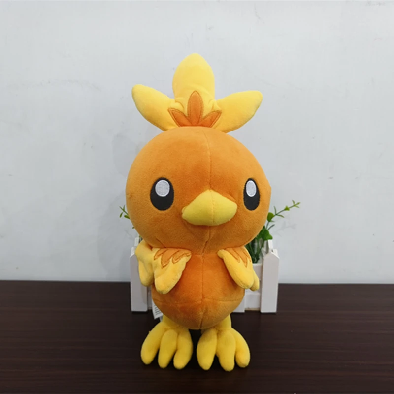 

TAKARA TOMY Pokemon 28cm Torchic Plush Toys Doll Torchic Soft Stuffed Plush Doll Peluches Gift for Children Kids