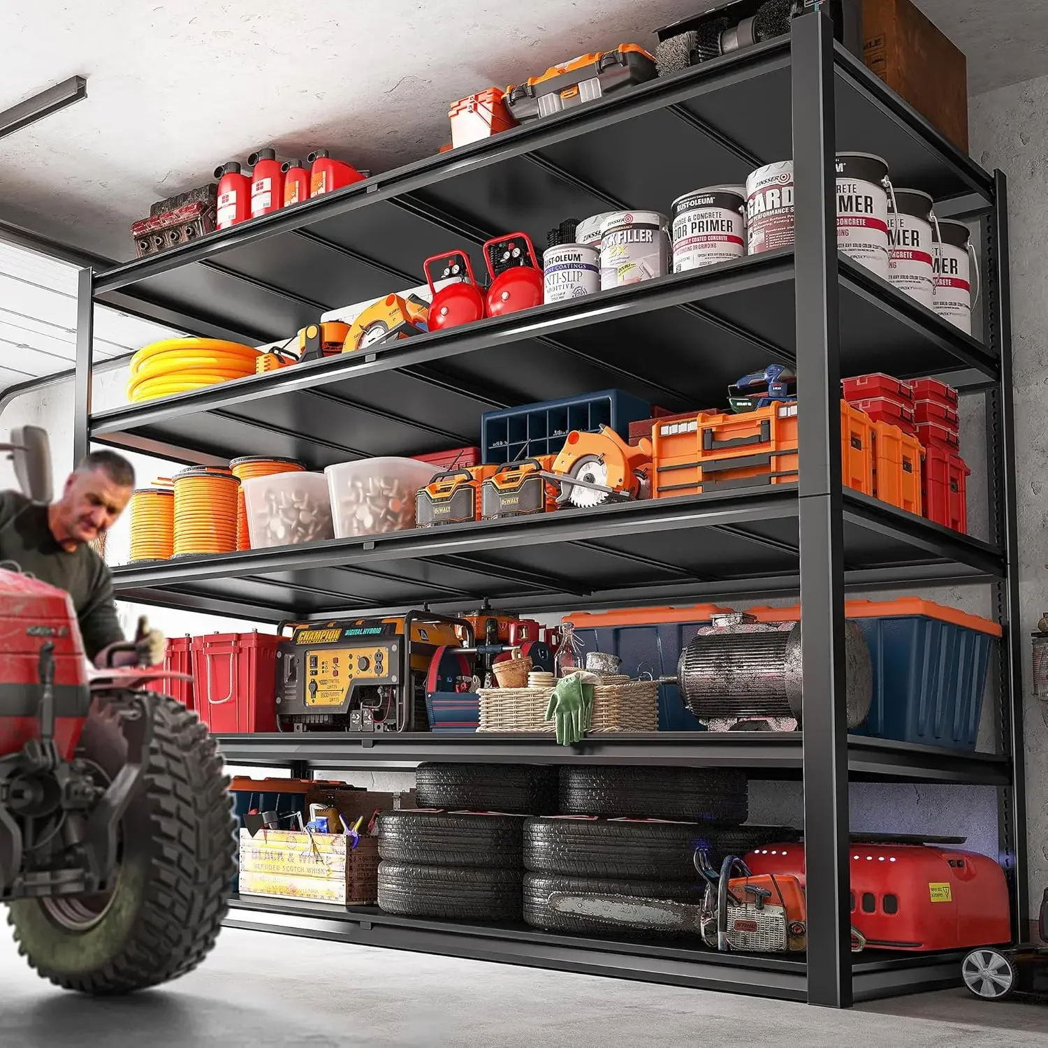 Storage Rack Garage Shelves Industrial Storage Shelf 55