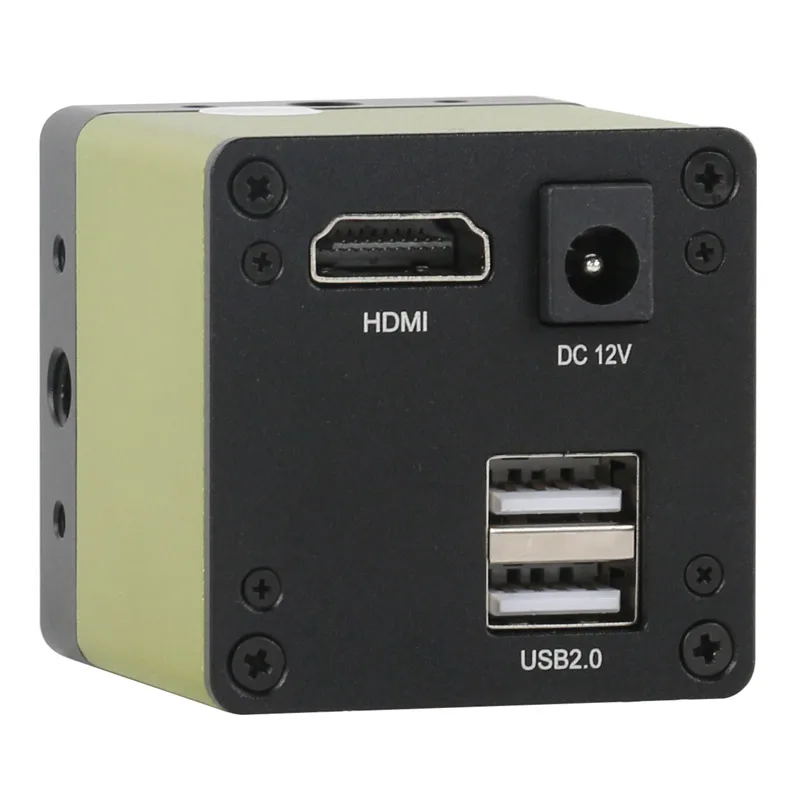 8.0MP 4K HDMI USB LAB Industrial C Mount Digital Video Microscope Camera For Soldering PCB Wafer LCD Pixel Array Semiconductor