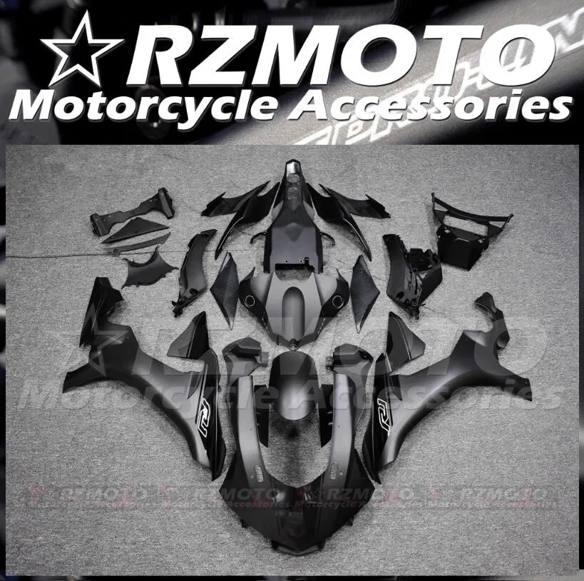 4 Geschenken Nieuwe ABS Motorcycle Fairings Kit Fit Voor YAMAHA R1 2015 2016 2017 2018 2019 Carrosserie Set Custom Zwart glanzend Matte