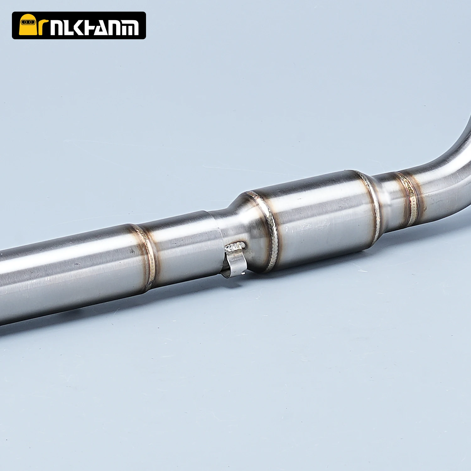 Slip-On For YZF-R125 YZF R15 V3 R125 2018 - 2023 Motorcycle Exhaust Escape Moto Muffler Front Middle Link Pipe