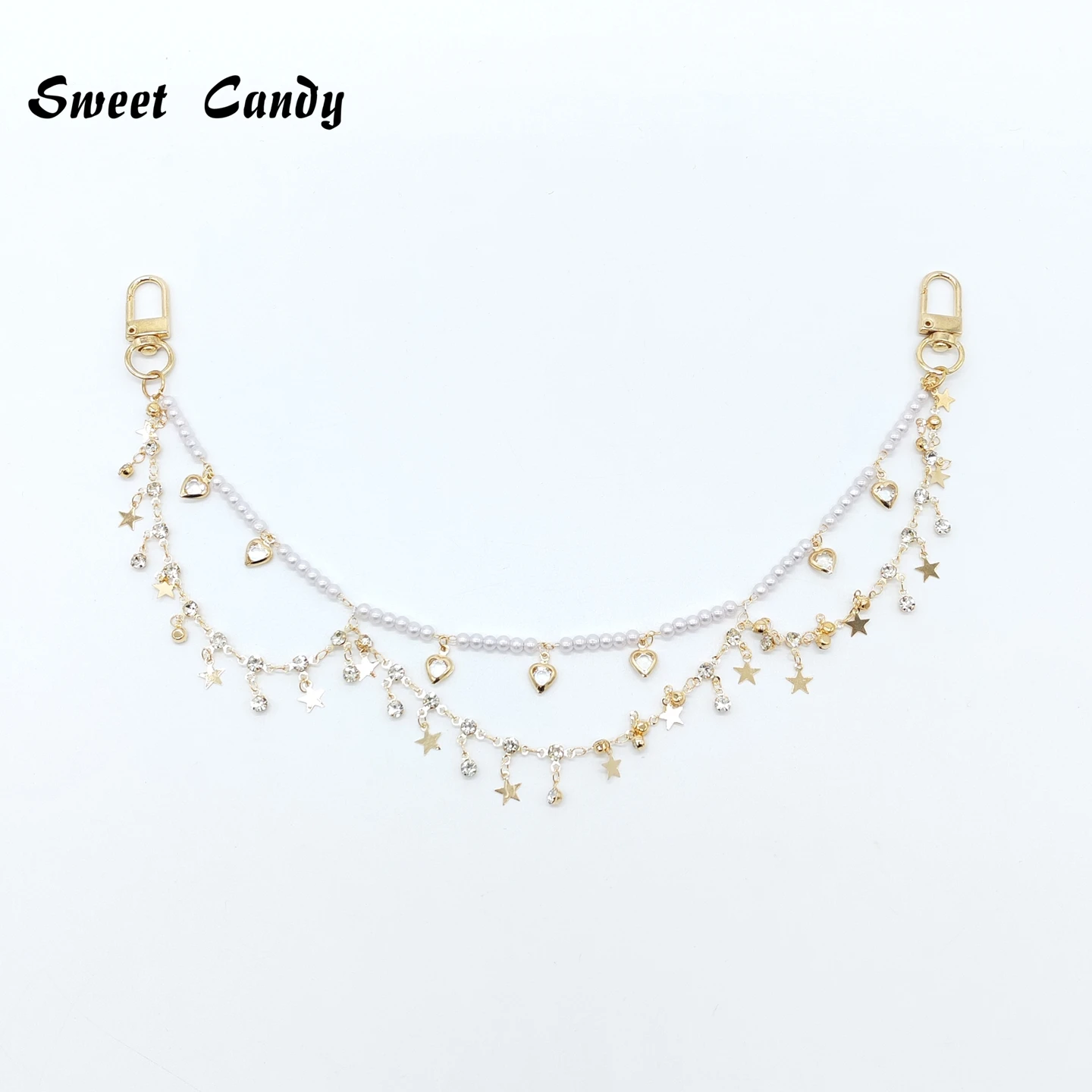 Pingente Ajustável para Bolsa - Pearl Trim Chain avaliação e preço