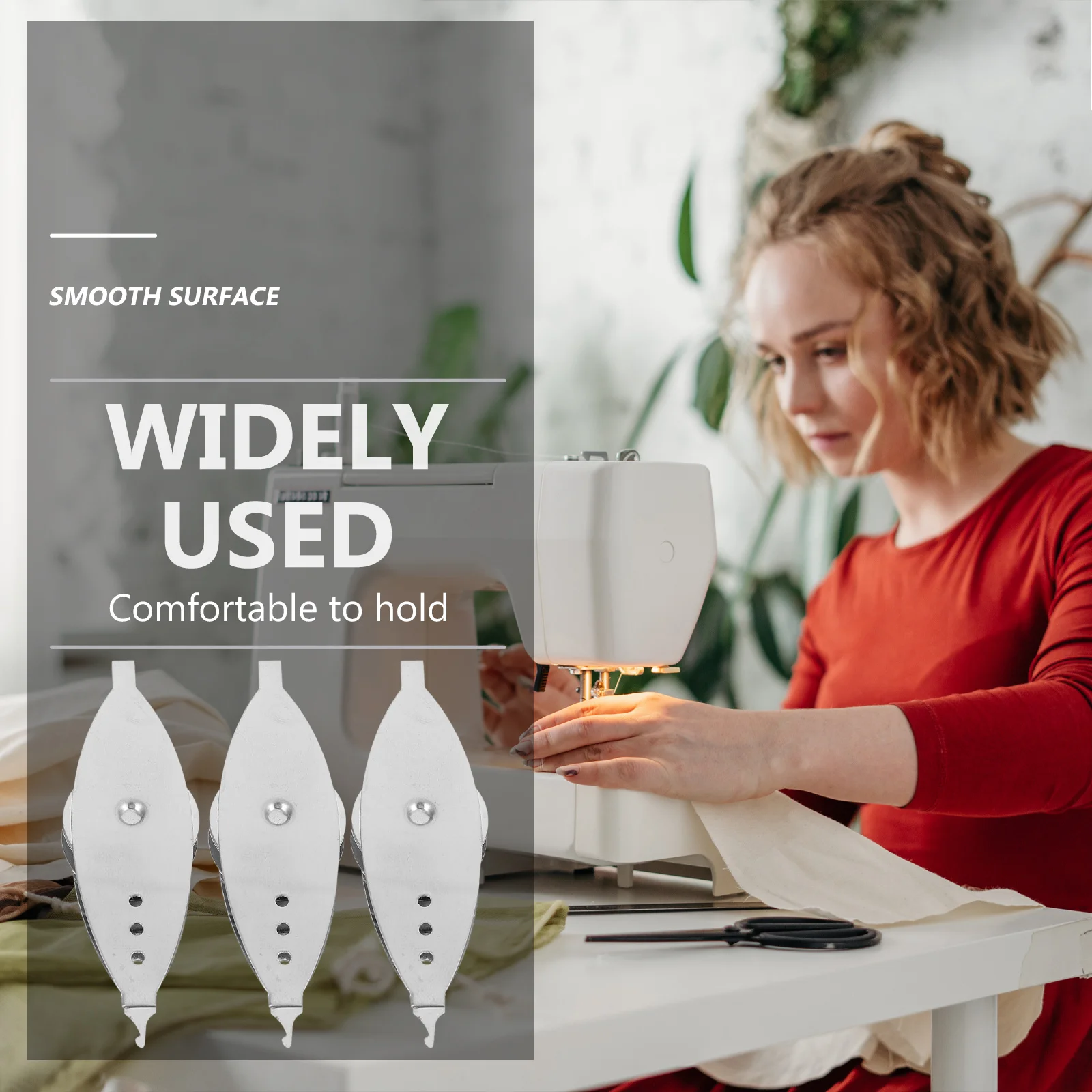 

3Pcs DIY Weaving Shuttles High Strength Metal Shuttle Tools for Crafting Sewing Accessories Lace Making Equipment