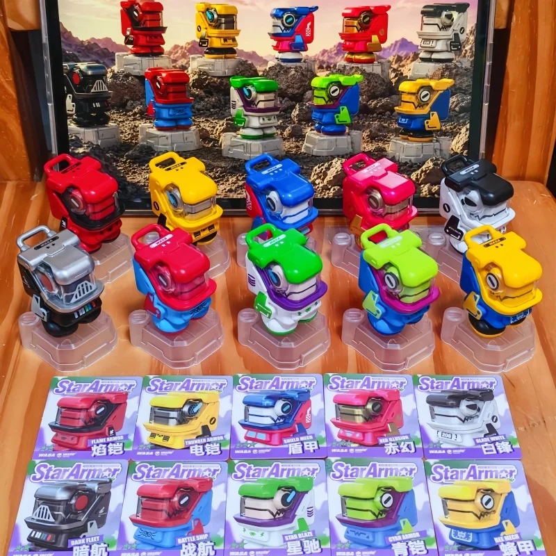 WASA STARARMOR206 Figure Blind Box Toys Dinosaur Dolls Mystery Box Dragon Model General Gifts Trendy Play Bag Pendant Toy Gift