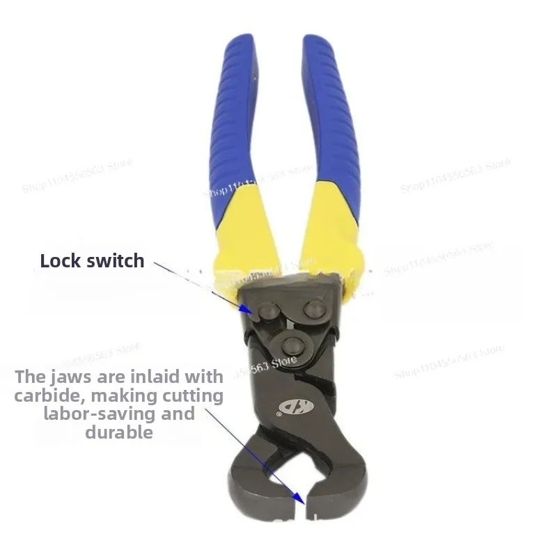 BLQ-13 Glass Edge Trimming Pliers - Labor-Saving Scissors Tool for 4-10mm Glass